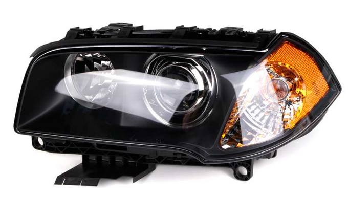 BMW Headlight Assembly - Driver Side (Xenon) (Adaptive) 63123418395 - Hella 010166051